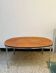 Table à manger des années 60 avec cadre en chrome par Odenwald.