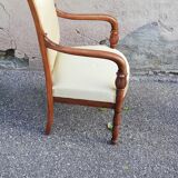 Walnut dining chair