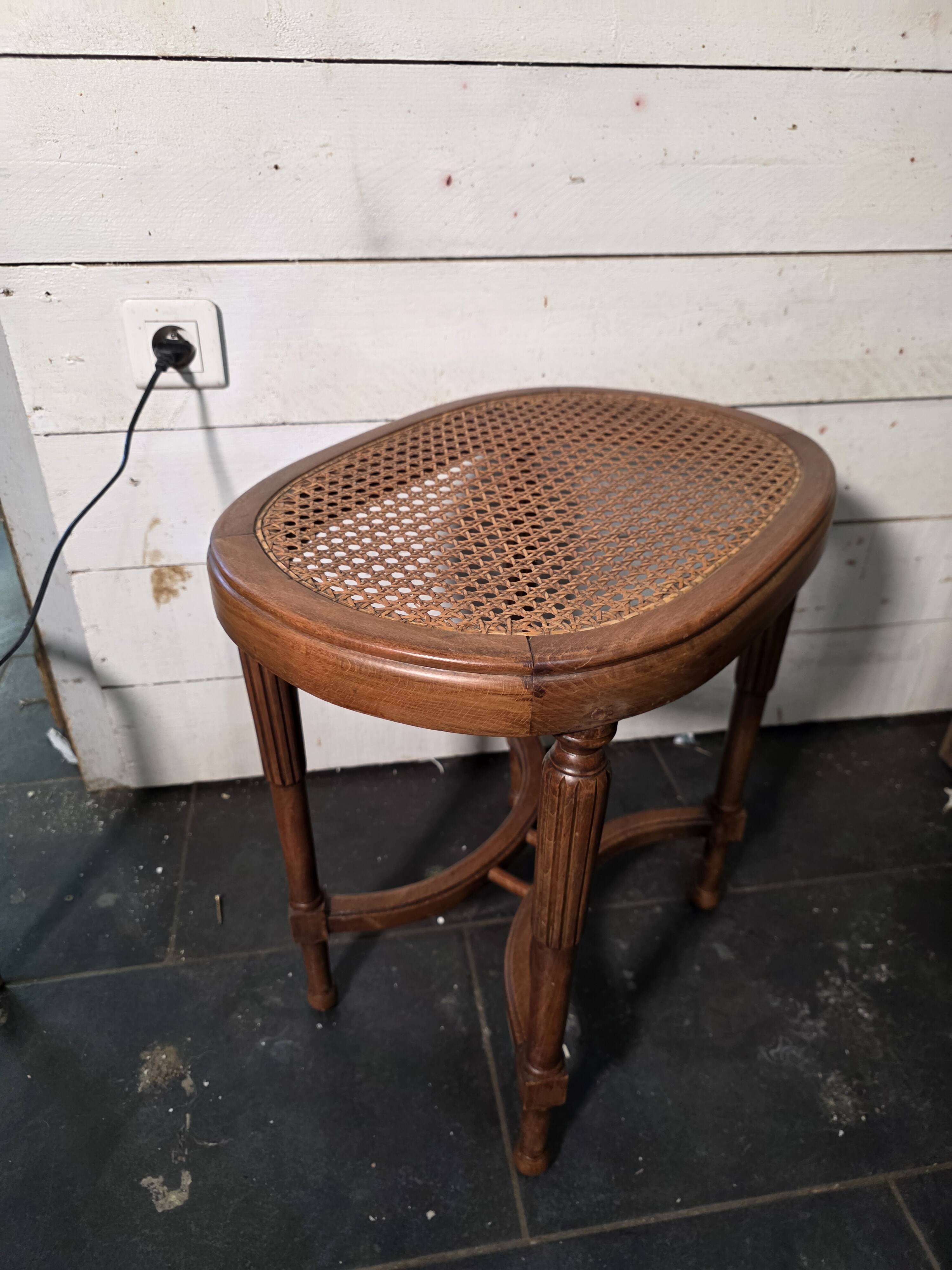 Louis XVI style piano bench