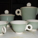 Coffee pot, sugar pot and cups Digoin