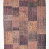 7x10 copper tones oversize farmhouse rug 303x208cm
