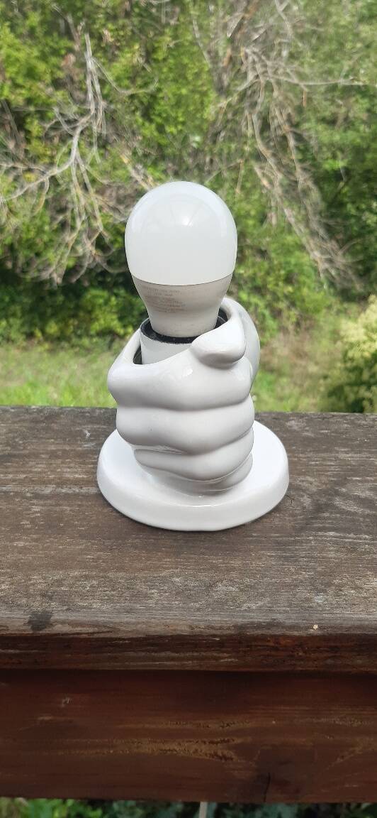 ARO ceramic lamp, Germany, 80s