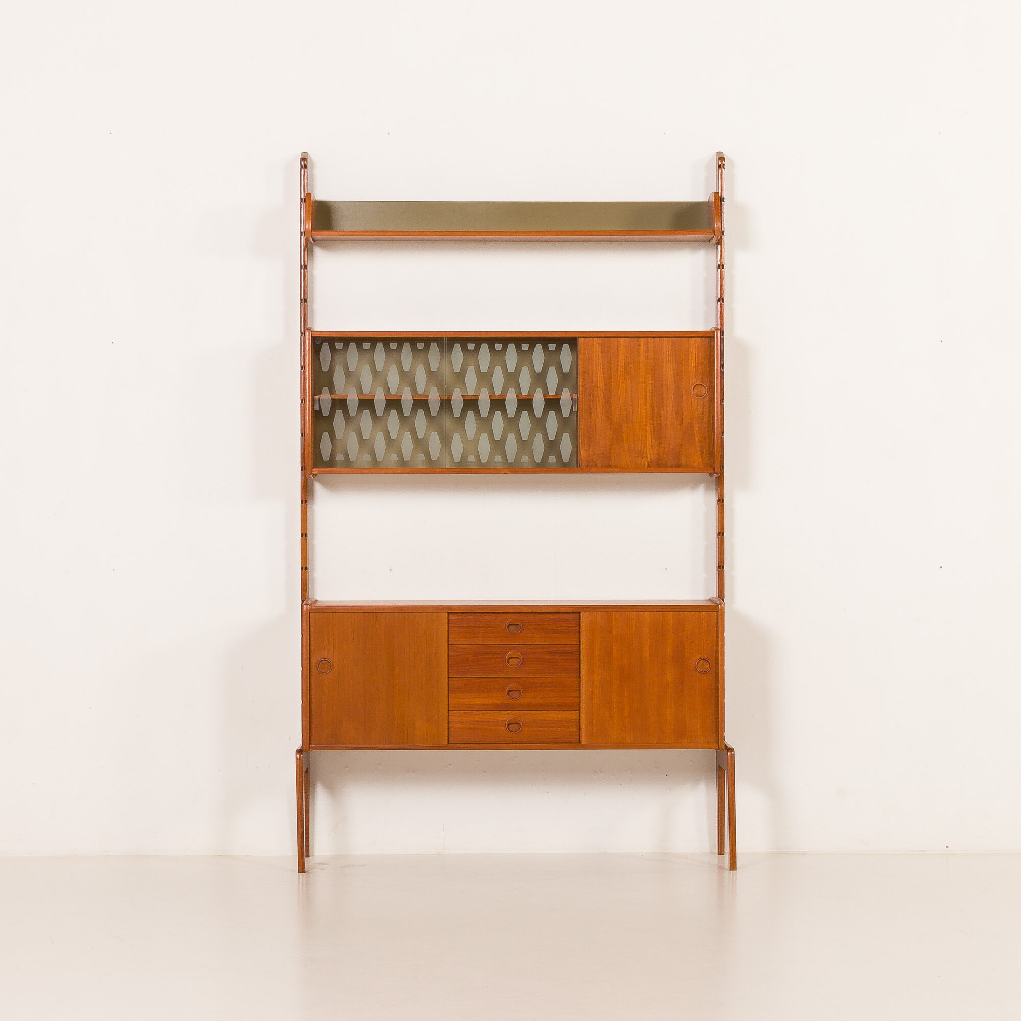 Ergo free standing wall unit by John Texmon, Norway, 1960s