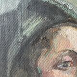 Old portrait painting, circa 1930