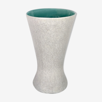 Vase diabolo céramique circa 1980