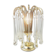 Murano glass waterfall drop lamp