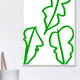 Green leaves
