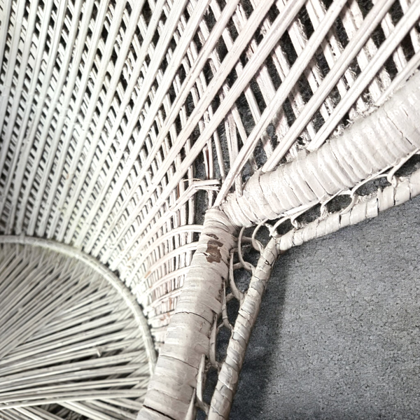 Fauteuil Emmanuelle en rotin