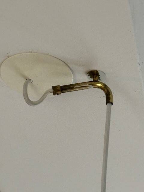 Semi pendant lamp by Claus Bonderup & Torsten Thorup - Denmark 1960s