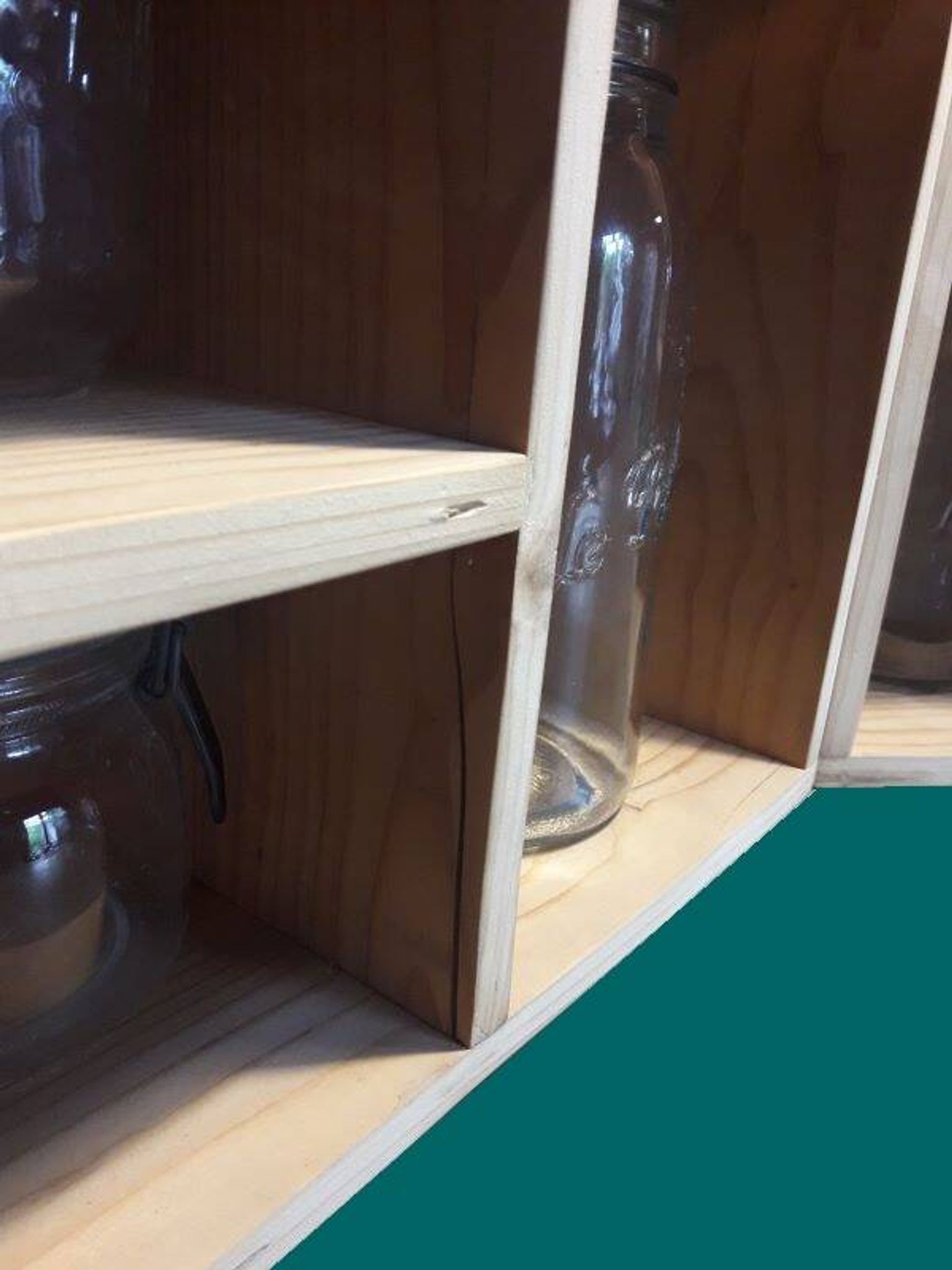 Spice shelves L1.6mxH79cm