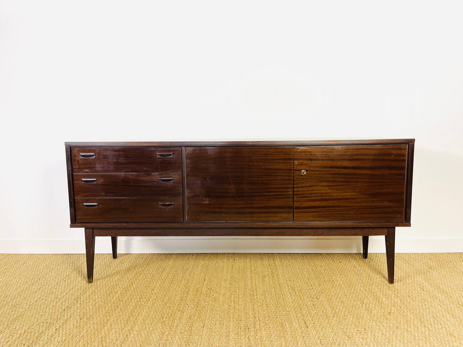 Scandinavian mahogany sideboard 1960