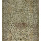 Turkish Anatolian Handmade Vintage Rug 270 cm x 168 cm