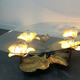 Brass coffee table by Henri Fernandez 1970s