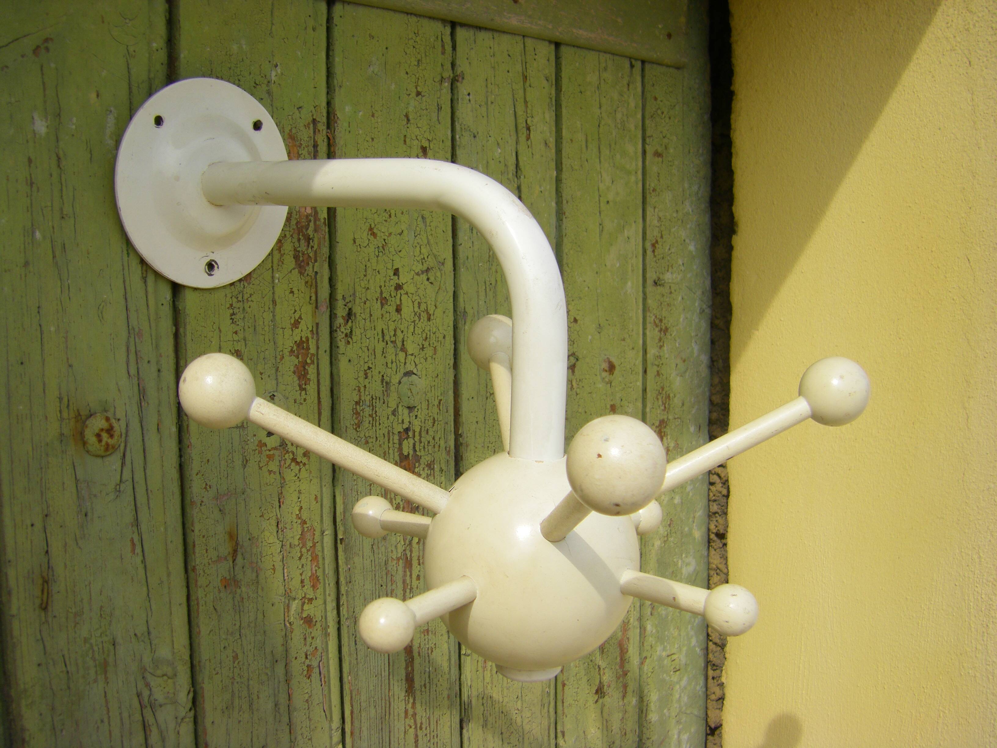 Vintage sputnik coat rack