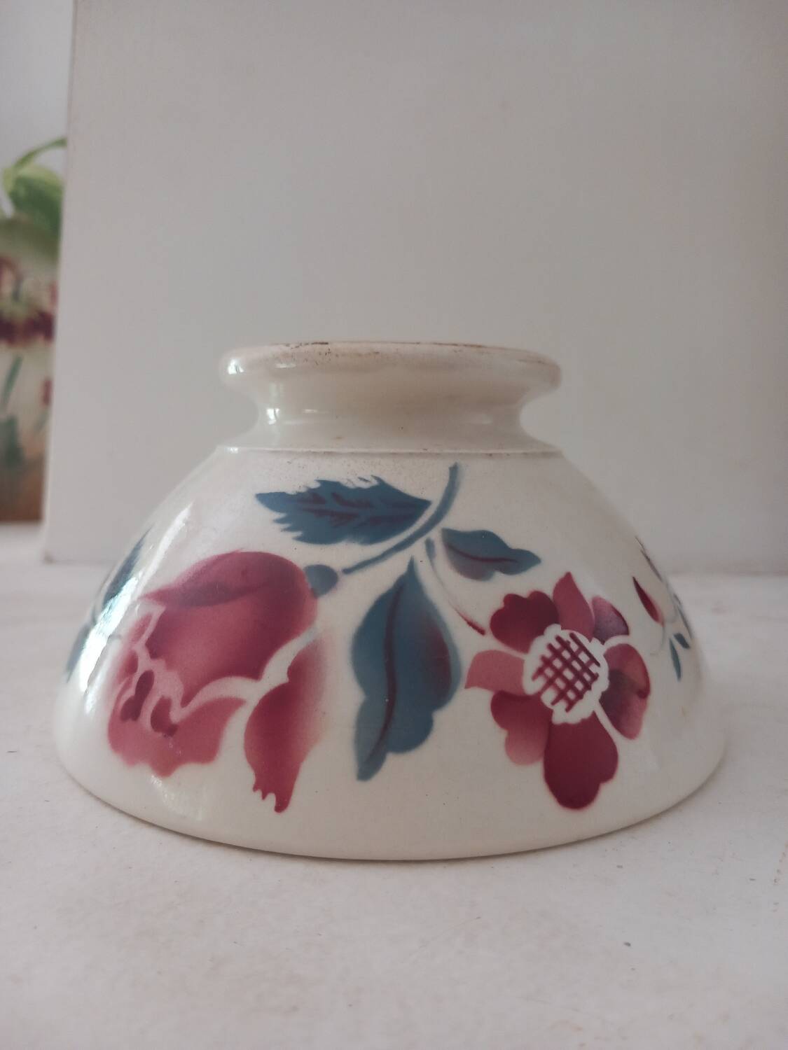 Old Digoin Sarreguemines bowl