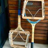 Pair of vintage tennis rackets
