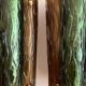 Murano and brass wall sconces