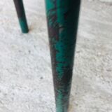 Vintage wood and metal stool circa 60's