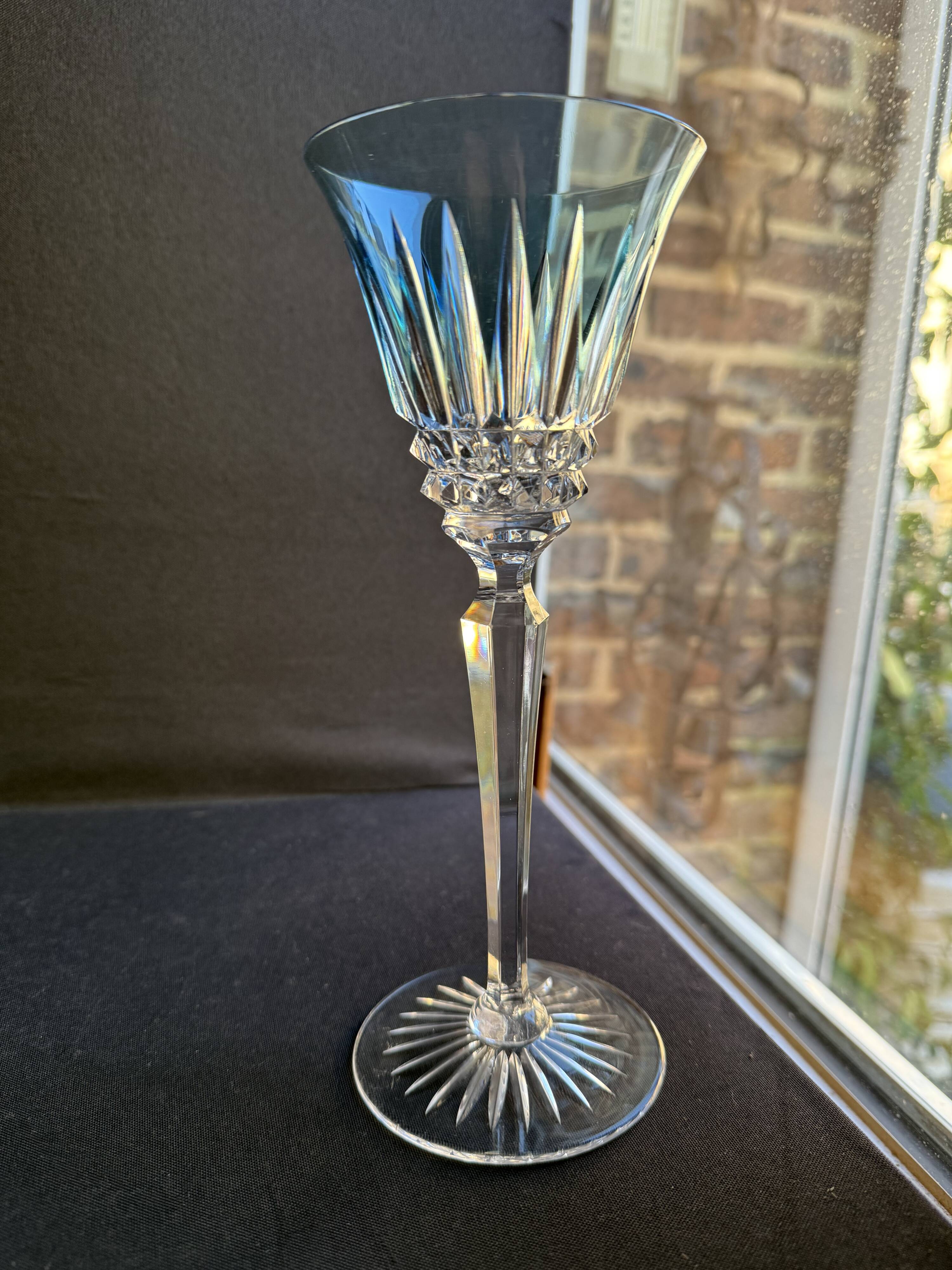 6 Wine Glasses – Double Crystal