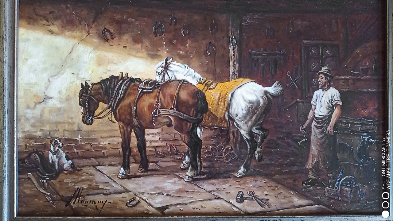 José Selles Alemany (born in 1937) Oil on panel - 19 x 32 cm - signed