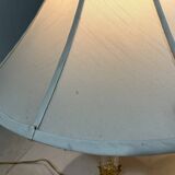Lampes de table Hollywood Regency en cristal et laiton par Underwriters Laboratories Inc
