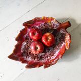 Autumn leaf dish Vallauris
