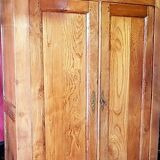 Wooden wardrobe