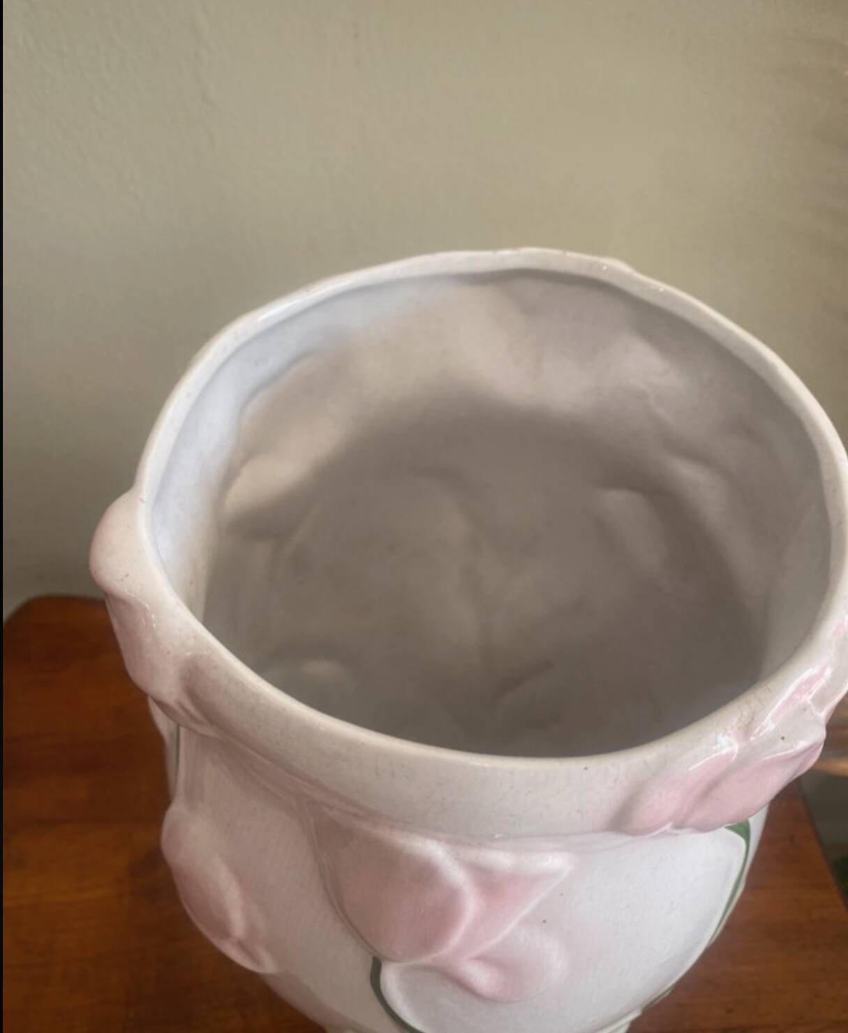 Tulip Barbotine Vase