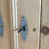 Armoire lingère bois brut