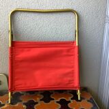 Vintage low folding Lafuma chair