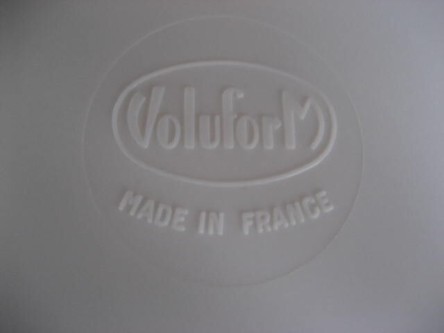 Lot of plates and glasses in vintage melamine VOLUFORM