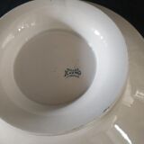 Plat à gâteaux faïence k&g Lunéville