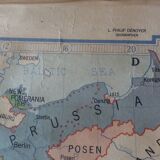 Old European map