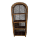 Vintage rattan shelf