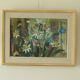 Huile sur toile vintage originale – « Fleurs des prés »