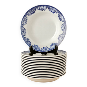 assiettes creuses sarreguemines