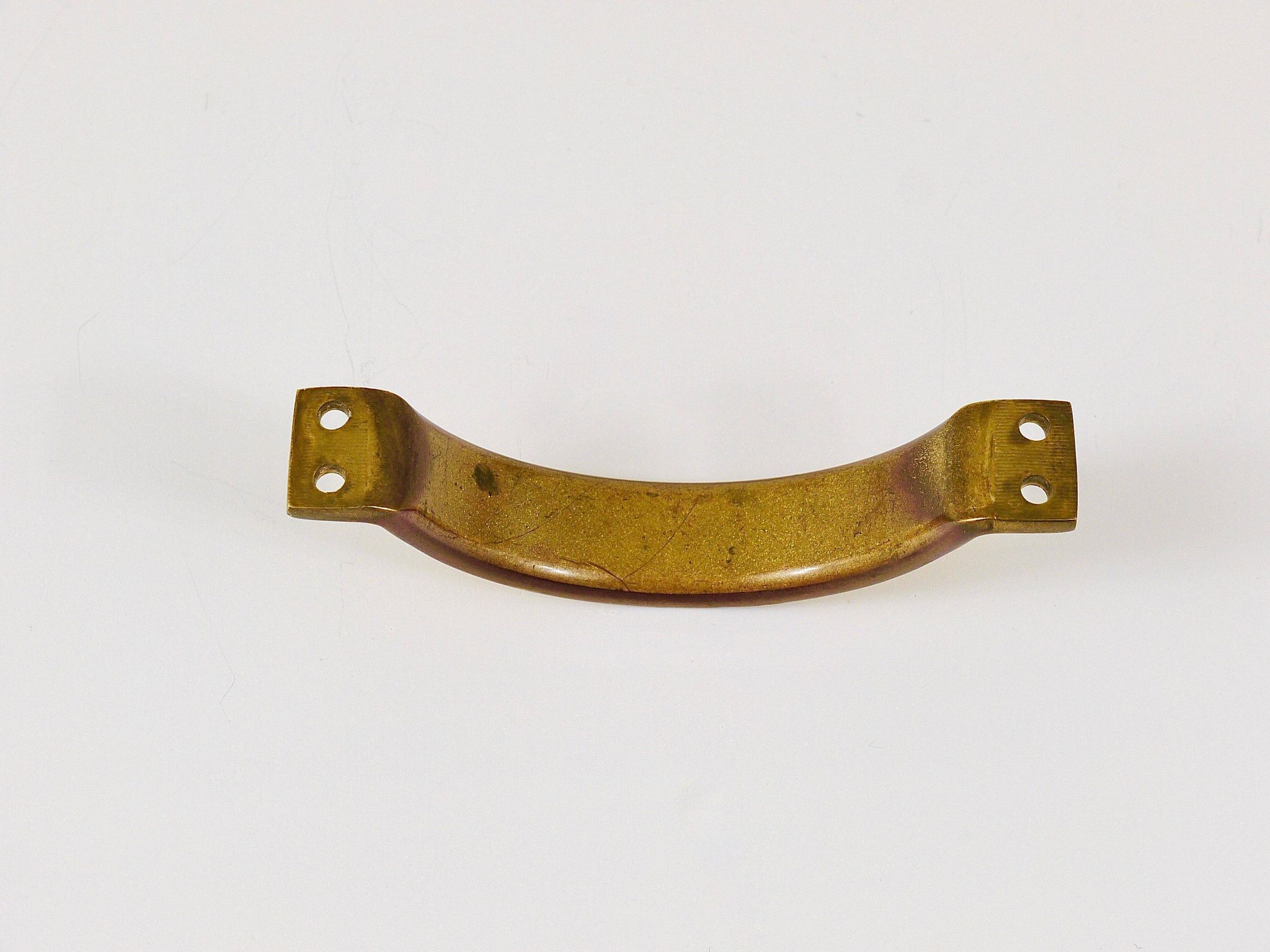 Up to 50 mid-century brass handles for doors, drawers, chests of drawers, Austria, 1950s.