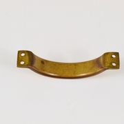 Up to 50 mid-century brass handles for doors, drawers, chests of drawers, Austria, 1950s.