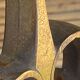 Pair of cast and bronze channels, early 20th
