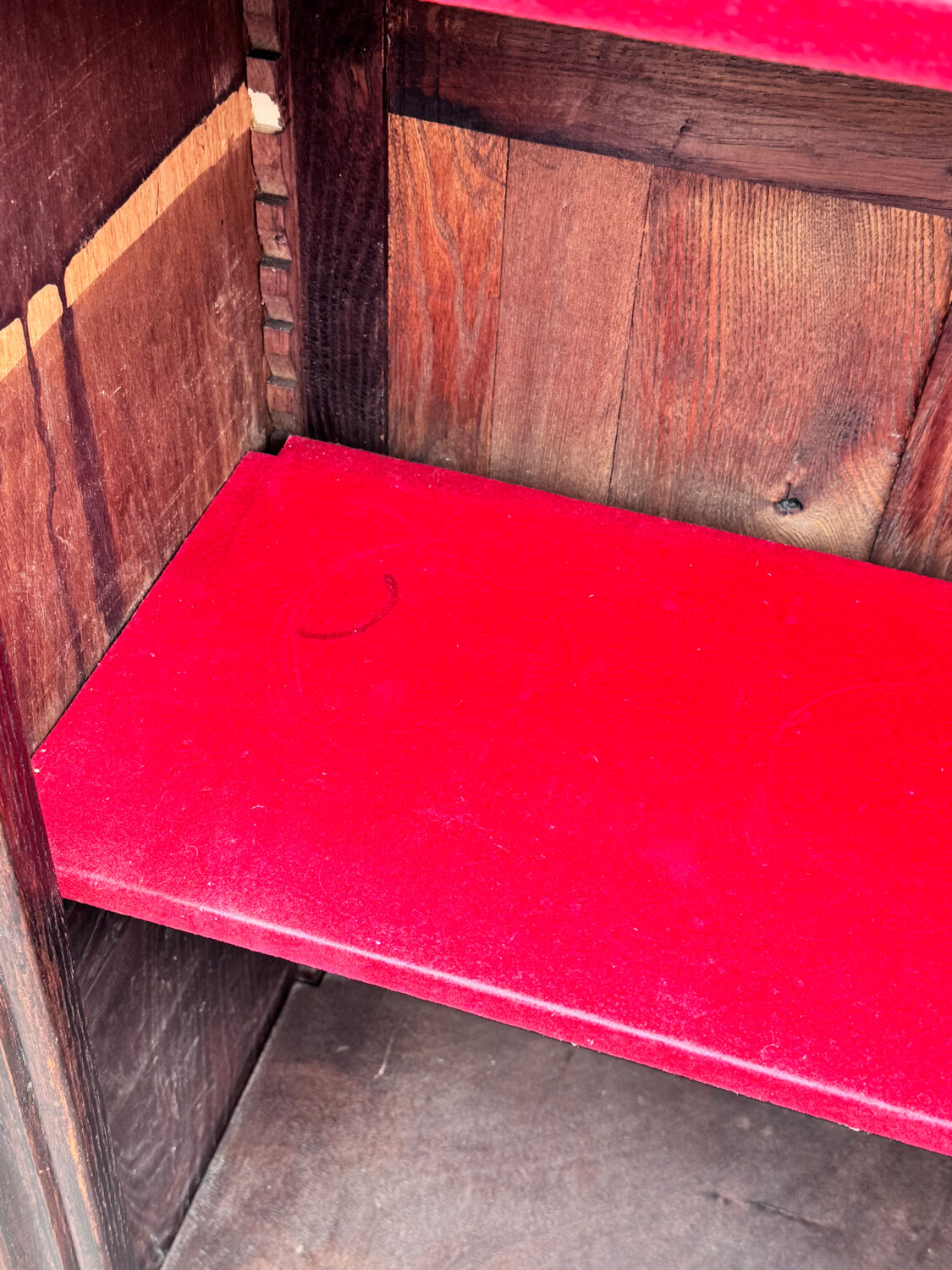 Parisian wardrobe, glass door