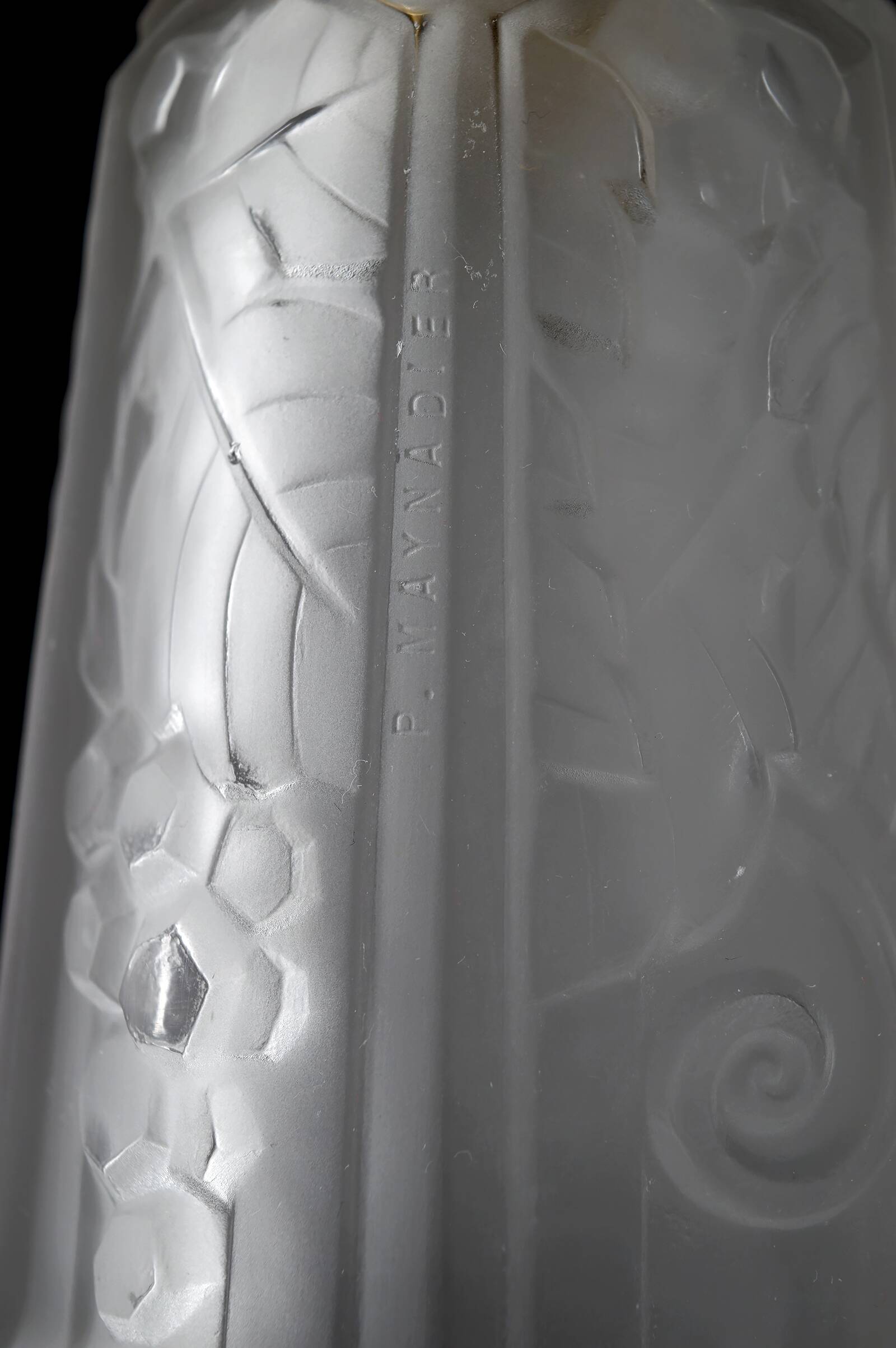 Important Bronze and Marble Table Lamp, Art Nouveau, France, 1890