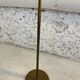 Brass e-reader floor lamp from the 60s
