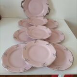 pink porcelain service Hass & Czjzek