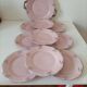 pink porcelain service Hass & Czjzek