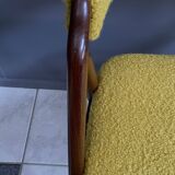 Thomas Harlev chair model 205 for Farstrup in yellow Boucle