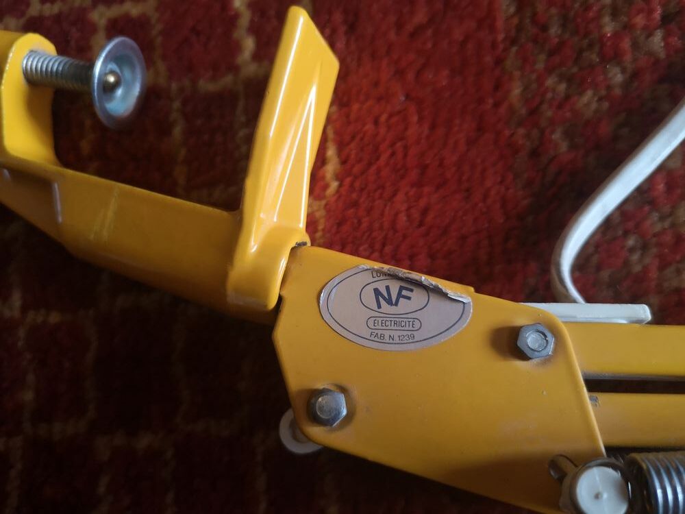 Twist articulated architect lamp to fix - 1960s/1970s