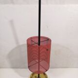 Umbrella stand from the 50s in perforated sheet metal