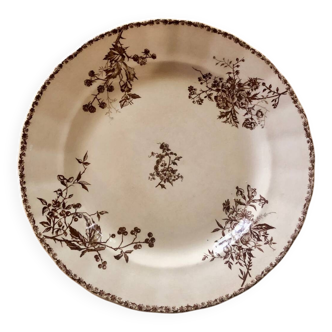 "Moscow" dish, Choisy Le Roi, ironstone