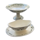 Compotier et saucière Badonvillers model champagne