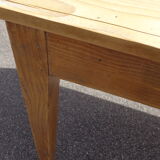 Sheathed foot table